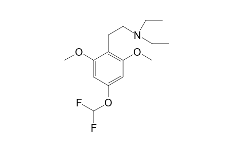 N,N-Diethyl-4-difluoromethoxy-2,6-dimethoxyphenethylamine