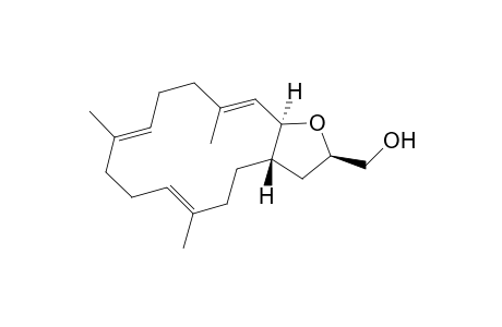 (1R,14R,16R)-(2E,6E,10E)-16-(Hydroxymethyl)-3,7,11-trimethyl-16-oxabicyclo[12.3.0]heptadeca-2,6,10-triene