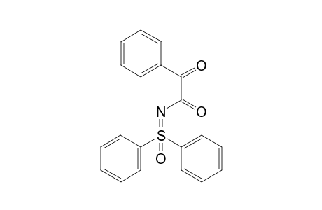 N-(2-Oxo-2-phenylacetyl)-S,S-diphenylsulfoximine