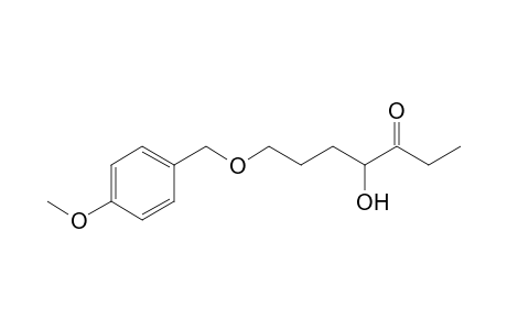 4-Hydroxy-7-p-anisyloxy-heptan-3-one