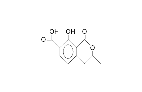 3-Methyl-7-carboxy-8-hydroxy-isocoumarin