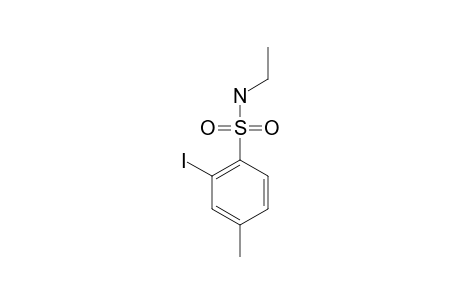 N-Ethyl-2-iodo-4-methylbenzenesulfonamide