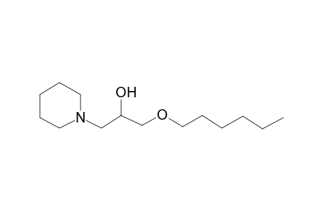 1-(Hexyloxy)-3-(1-piperidinyl)-2-propanol