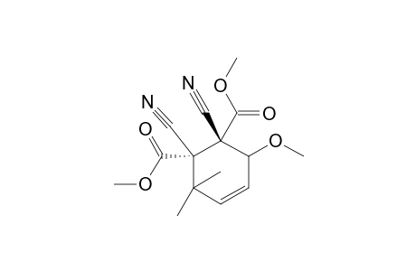 3-METHOXY-4,5-DICYANO-4,5-DIMETHOXYCARBONYL-CYCLOHEXENE
