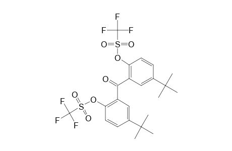 BIS-(5-TERT.-BUTYL-2-TRIFLUOROMETHYLSULFONYLOXYPHENYL)-METHANONE