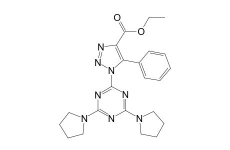 1-(4,6-dipyrrolidino-s-triazin-2-yl)-5-phenyl-triazole-4-carboxylic acid ethyl ester