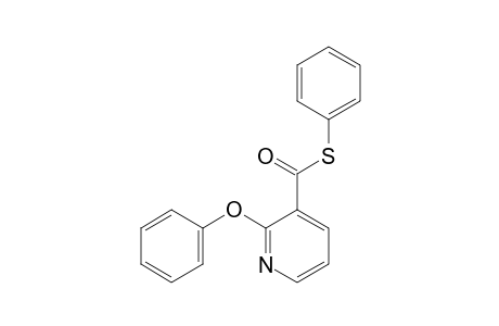 2-PHENOXYTHIONICOTINIC ACID, S-PHENYL ESTER