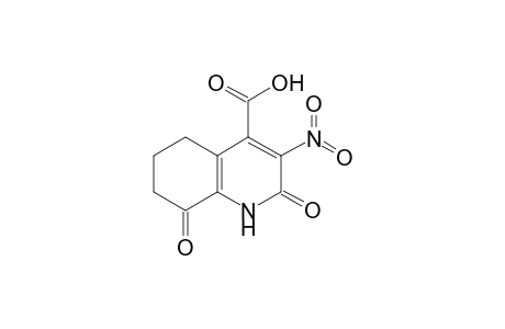 3-Nitro-2,8-dioxo-1,2,5,6,7,8-hexahydroquinoline-4-carboxylic acid