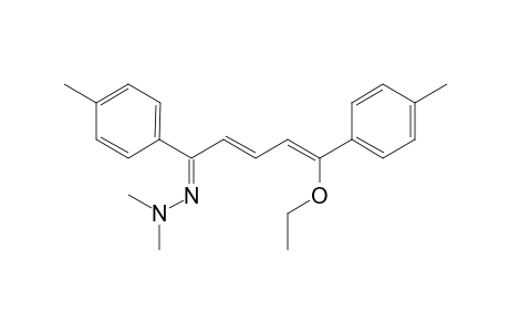 N,N-Dimethyl-N'-[5-ethoxy-1,5-bis(p-methylphenyl)penta-2,4-dien-1-ylidene]hydrazone