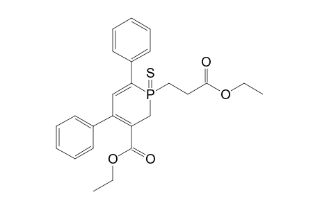 3-Ethoxycarbonyl-1-[2-(ethoxycarbonyl)ethyl]-4,6-(diphenyl)-1,2-dihydrophosphorin 1-sulfide