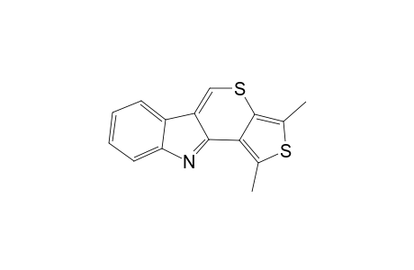 Thieno[3',4':5,6]thiopyrano[4,3-b]indole, 1,3-dimethyl-