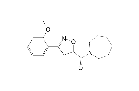 1H-azepine, 1-[[4,5-dihydro-3-(2-methoxyphenyl)-5-isoxazolyl]carbonyl]hexahydro-