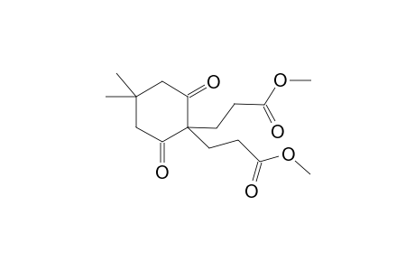 1,1-cyclohexanedipropanoic acid, 4,4-dimethyl-2,6-dioxo-, dimethylester