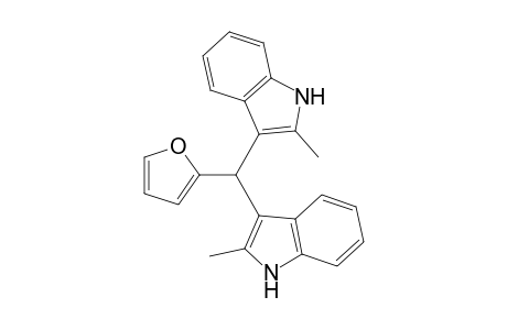 3-[2-furanyl-(2-methyl-1H-indol-3-yl)methyl]-2-methyl-1H-indole