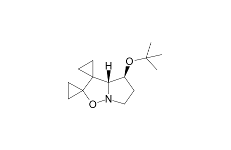 (3'aR,4'S)-4'-tert-Butoxydispiro[cyclopropane-1,2'-(hexahydropyrrolo[1,2-b]isoxazole)-3',1"-cyclopropane]