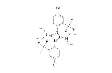 [1,3-bis[4-chloro-2-(trifluoromethyl)phenyl]-4-diethylamino-1,3,2,4-diazadiphosphetidin-2-yl]-diethyl-amine