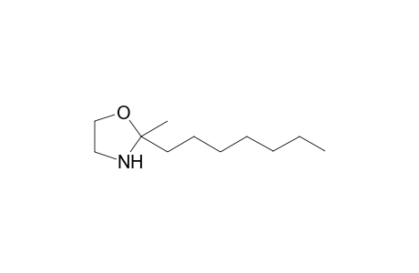 2-heptyl-2-methyloxazolidine
