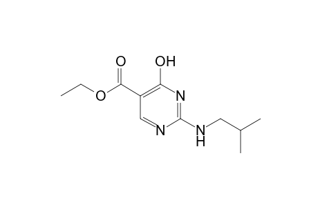 4-hydroxy-2-(isobutylamino)-5-pyrimidinecarboxylic acid, ethyl ester