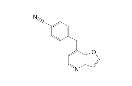 7-CYANO-BENZYLFURO-[3,2-B]-PYRIDINE