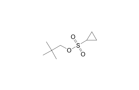 Cyclopropanesulfonic acid, 2,2-dimethylpropyl ester