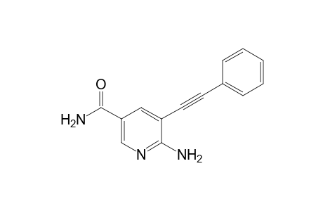 6-Amino-5-(phenylethynyl)nicotinamide