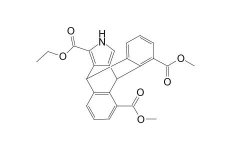 Ethyl 4,9-dihydro-5,10-dimethoxycarbonyl-4,9-o-benzenonaphtho[2,3-c]pyrrole-1-carboxylate