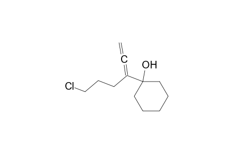 1-(1-(3-Chloropropyl)-1,2-propadienyl)cyclohexan-1-ol