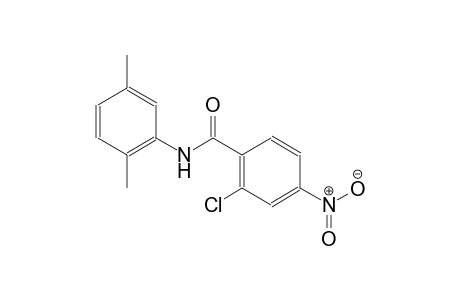 2-chloro-N-(2,5-dimethylphenyl)-4-nitrobenzamide