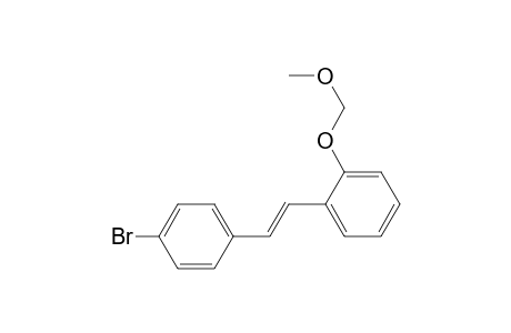 Benzene, 1-[2-(4-bromophenyl)ethenyl]-2-(methoxymethoxy)-, (E)-