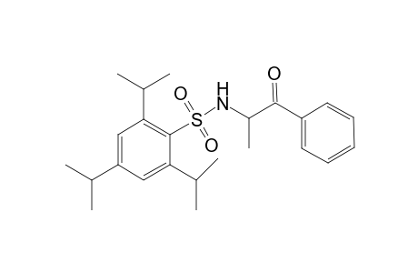 2,4,6-triisopropyl-N-(1-methyl-2-oxo-2-phenyl-ethyl)benzenesulfonamide