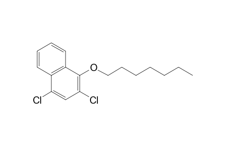 2,4-Dichloronaphth-1-yl heptyl ether