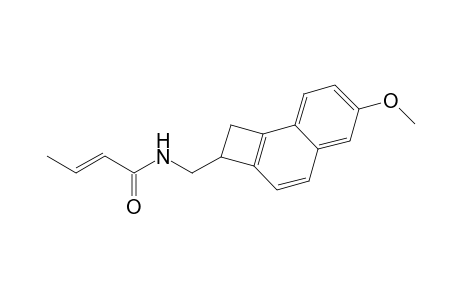 N-[{(6'-Methoxy)naphthocyclobutenyl}methyl]-3-methylpropenamide