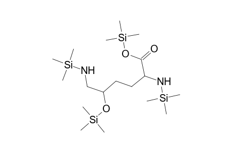 L-Lysine, N2,N6-bis(trimethylsilyl)-5-[(trimethylsilyl)oxy]-, trimethylsilyl ester