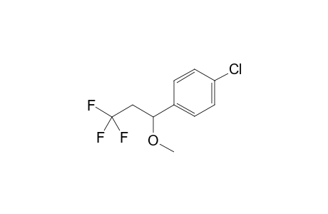 1-Chloro-4-(3,3,3-trifluoro-1-methoxypropyl)benzene