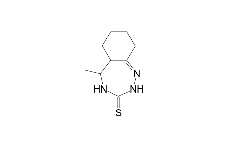 5-Methyl-2,4,5,5a,6,7,8,9-octahydro-3H-benzo[f][1,2,4]triazepine-3-thione