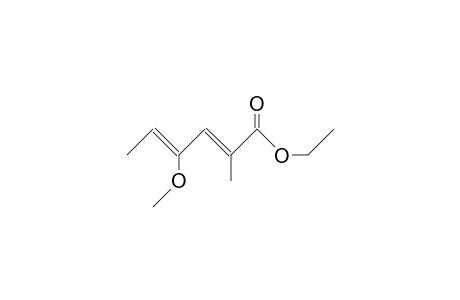 (2E,4E)-4-Methoxy-2-methyl-hexa-2,4-dienoic acid, ethyl ester