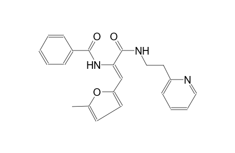 benzamide, N-[(Z)-2-(5-methyl-2-furanyl)-1-[[[2-(2-pyridinyl)ethyl]amino]carbonyl]ethenyl]-