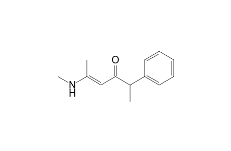 (E)-5-(methylamino)-2-phenyl-4-hexen-3-one