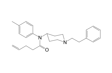 N-(4-Methylphenyl)-N-[1-(2-phenylethyl)piperidin-4-yl]pent-4-enamide