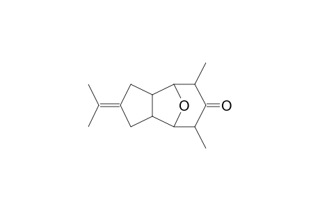 11-Oxatricyclo[5.3.0.1(2,6)]undecan-4-one, 3-endo-5-endo-dimethyl-9-isopropylidene-