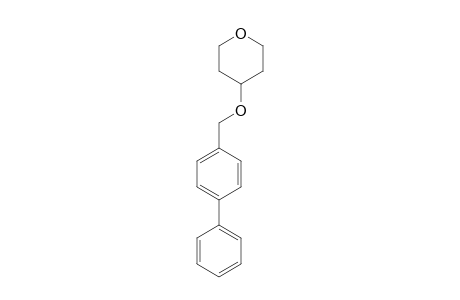 4-([1,1'-Biphenyl]-4-ylmethoxy)tetrahydro-2H-pyran