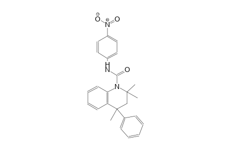 2,2,4-trimethyl-N-(4-nitrophenyl)-4-phenyl-3,4-dihydro-1(2H)-quinolinecarboxamide