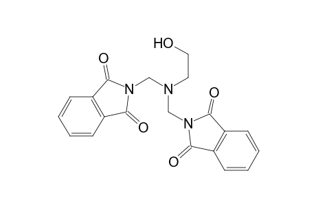 2-((((1,3-Dioxoisoindolin-2-yl)methyl)(2-hydroxyethyl)amino)methyl)isoindoline-1,3-dione