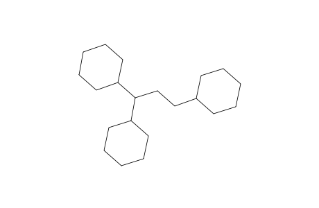 Cyclohexane, 1,1',1''-(1-propanyl-2-ylidene)tris-