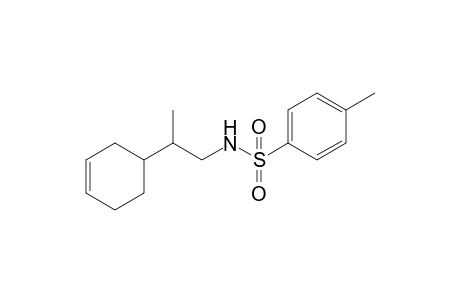 N-(2-(Cyclohex-3-en-1-yl)propyl)-4-methylbenzenesulfonamide