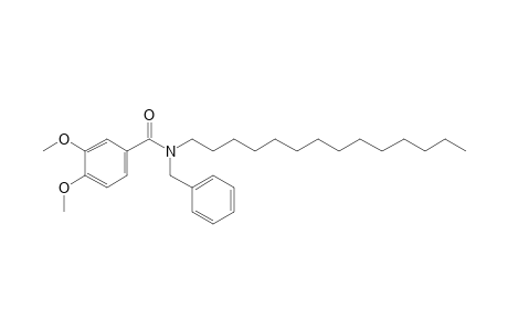 Benzamide, 3,4-dimethoxy-N-benzyl-N-tetradecyl-