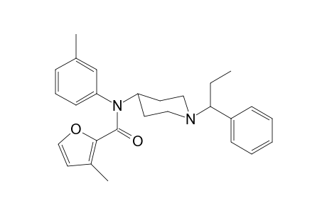 3-Methyl-N-3-methylphenyl-N-[1-(1-phenylpropyl)piperidin-4-yl]furan-2-carboxamide