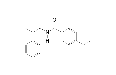 4-Ethyl-N-(2-phenylpropyl)benzamide