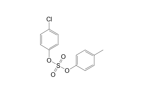 Sulfuric acid, 4-chlorophenyl 4-methylphenyl ester