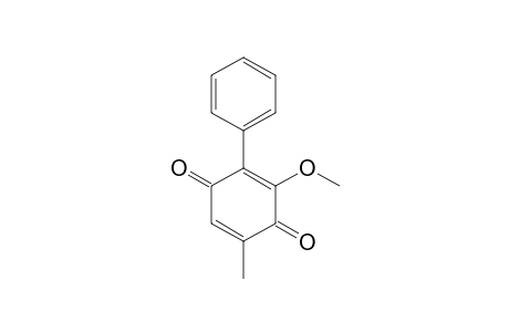 3-Methoxy-5-methyl-2-phenyl-2,5-cyclohexadiene-1,4-dione